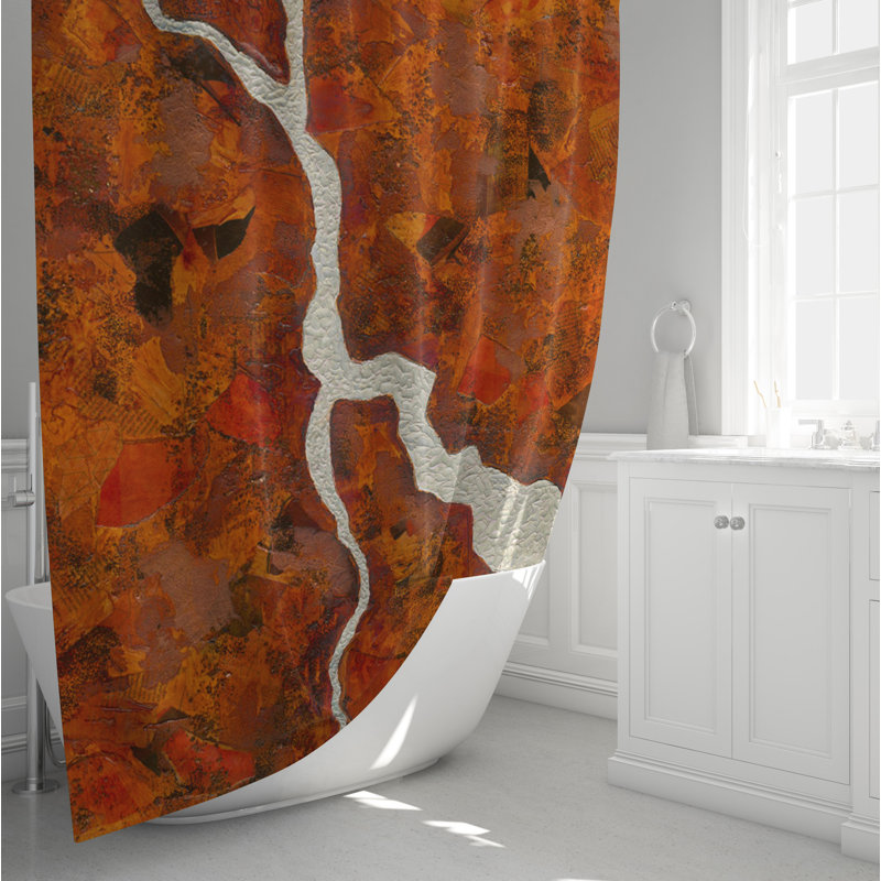 Rideau de douche Sandip, H 72 po x l 70 po