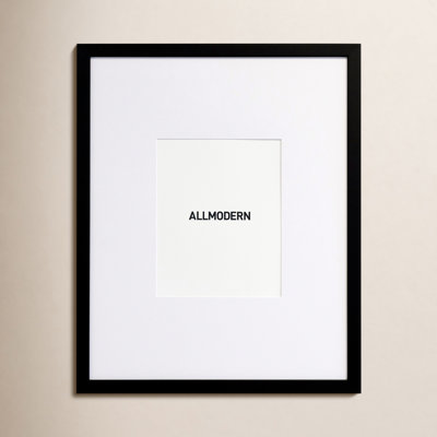 Capullo Wood Matte Picture Frame with Mat