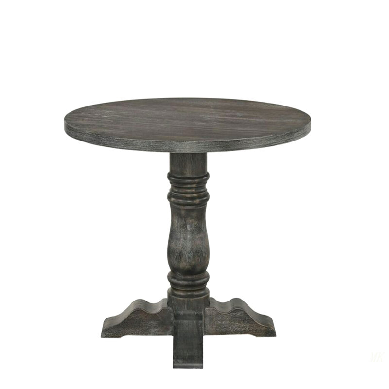 Leventis Weathered Gray Finish Dining Table