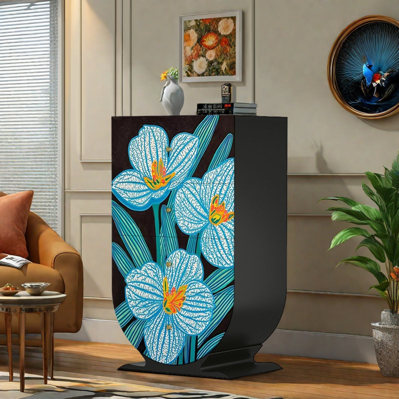 Armoire décorative française rétro
