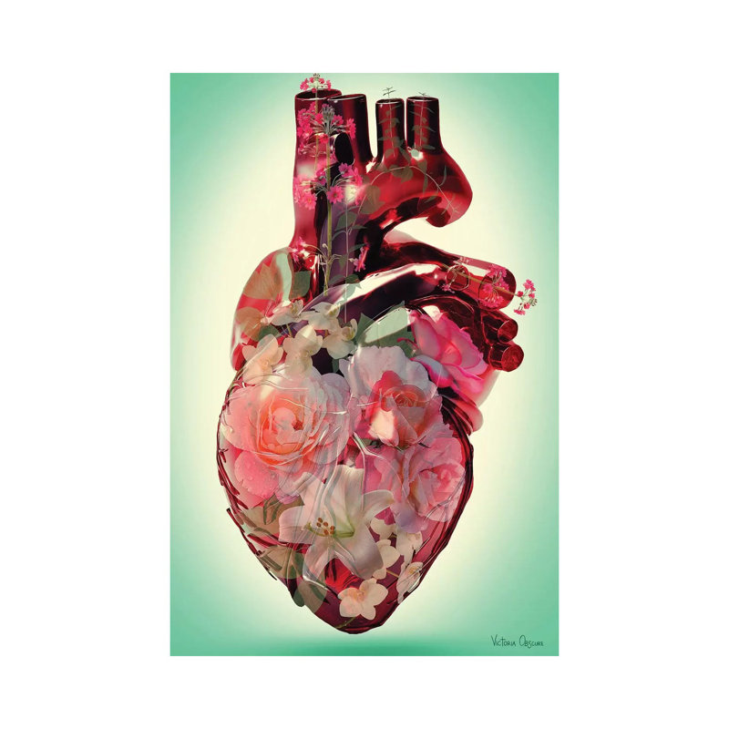 Human Garden - Print on Canvas, Wrapped Canvas, 30.48 cm H x 45.72 cm W