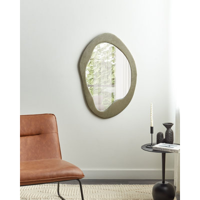 Cadeon Fabric Wavy Mirror