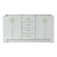 66'' Double Bathroom Vanity Base Only-653769301