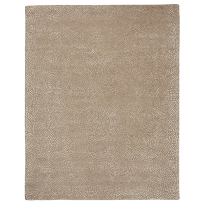 Circumstance Geometric Area Rug in Gray/Taupe