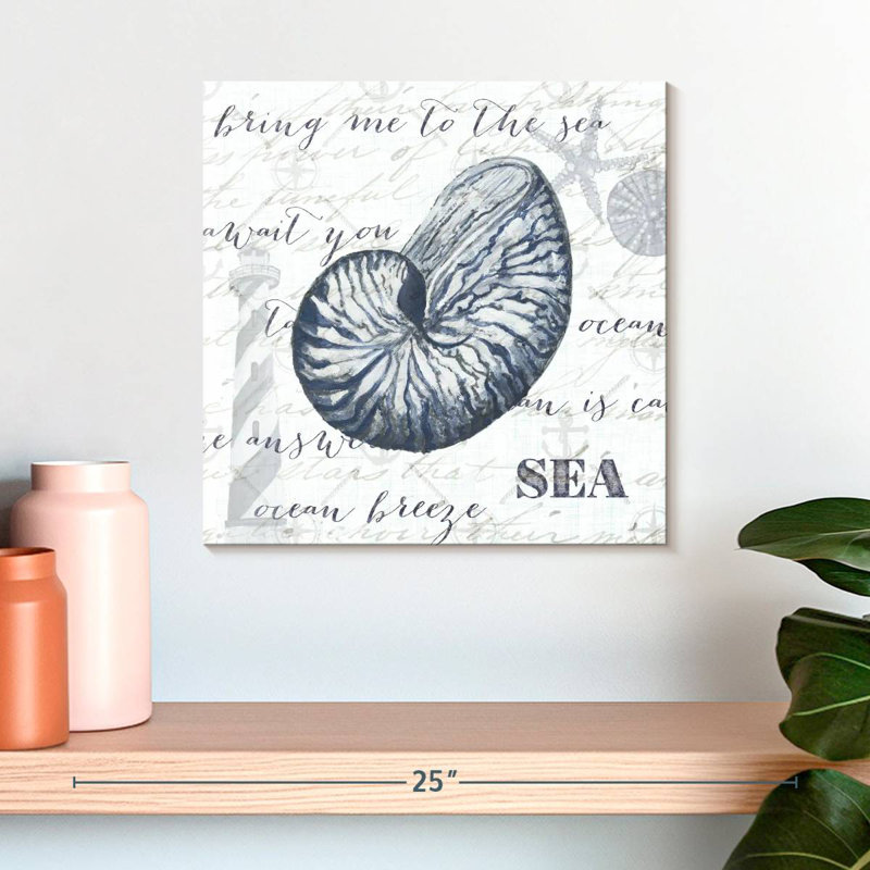 Brampt Indigo Shell II, 16" H x 16" W