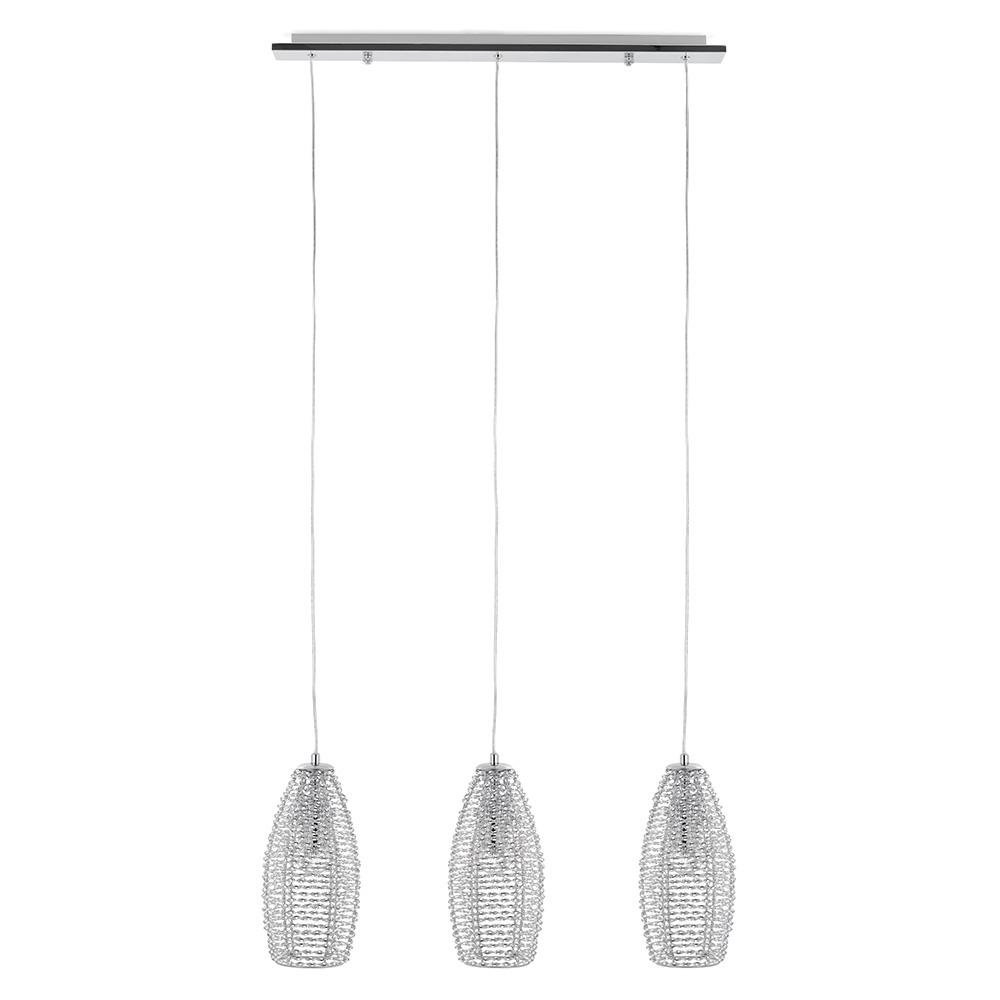 Lynn 3 - Light Crystal Geometric Pendant