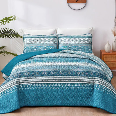 Ensemble de 3 courtepointe Boho Bohemian