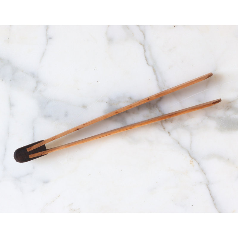 German Barbecue Tongs - Walnut