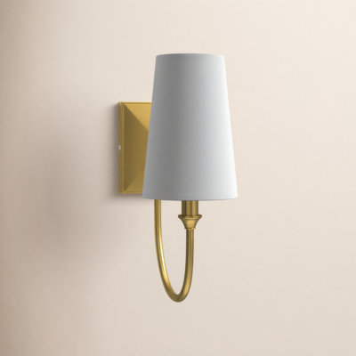 Alata Single Light Dimmable Armed Sconce