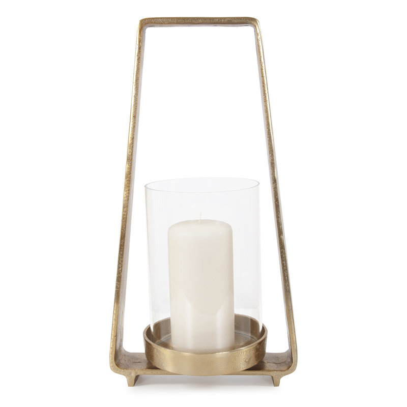 16'' H Aluminum Tabletop Lantern
