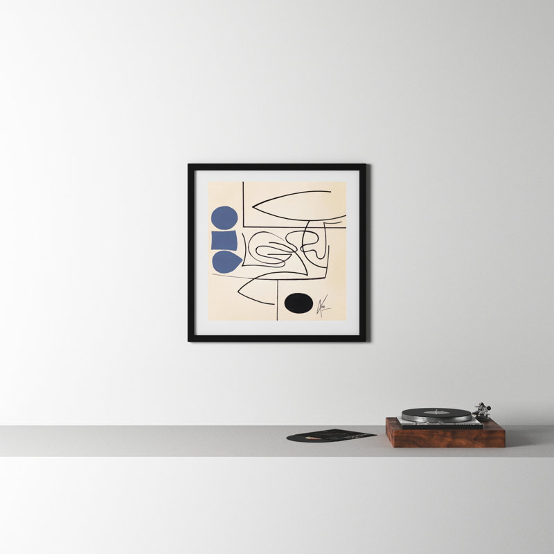 Reflection 2 by Lee Lessem, Black, 44" H x 44" W x 1.25" D