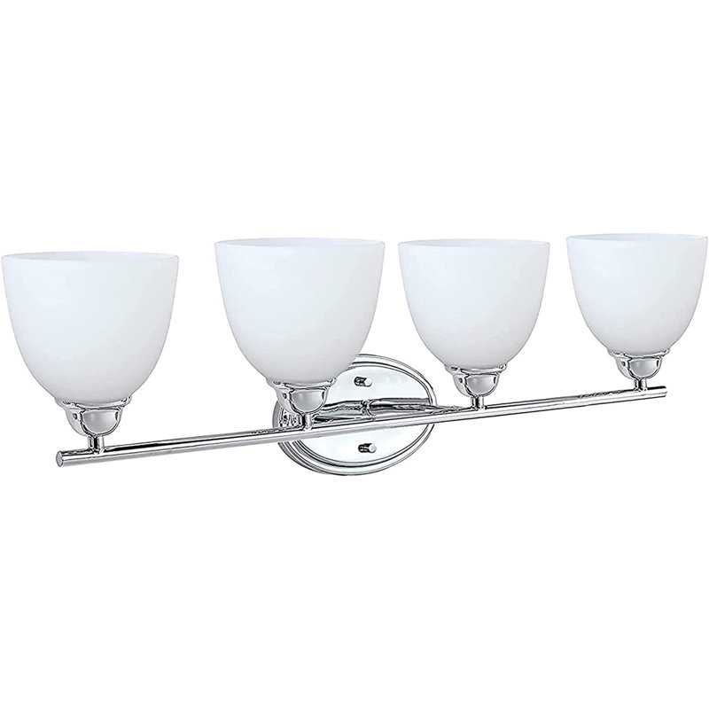 Éclairage pour meuble-lavabo à 4 lumières Muenster