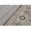 Tapis ivoire noué à la main de haute qualité
