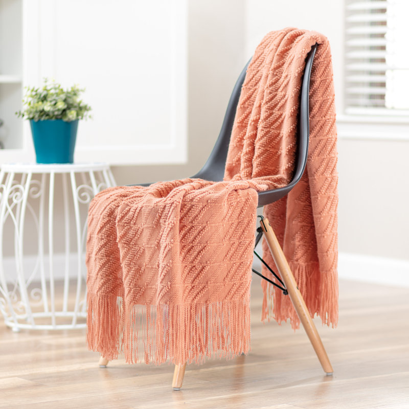 Super Soft Throw, Coral