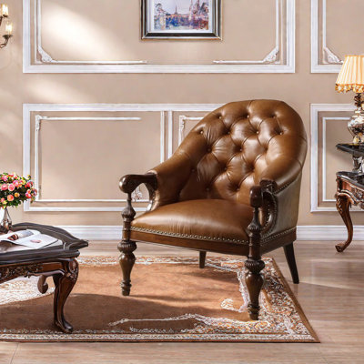 Tahtianna Leather Armchair