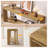 63 Inch Low Console table with Storage