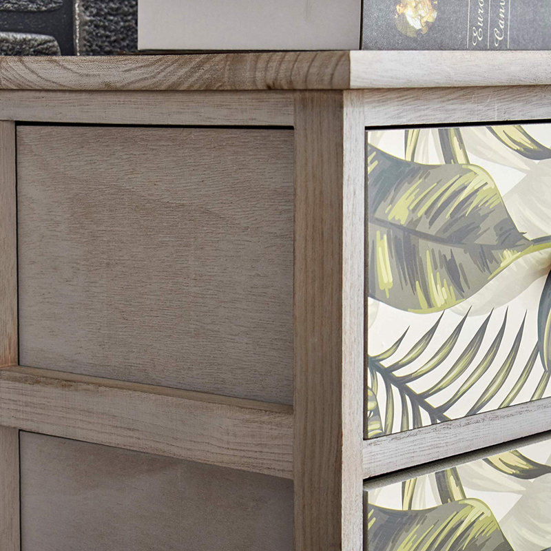 Miley Solid Wood 40cm W 3 - Drawer Chest of Drawers