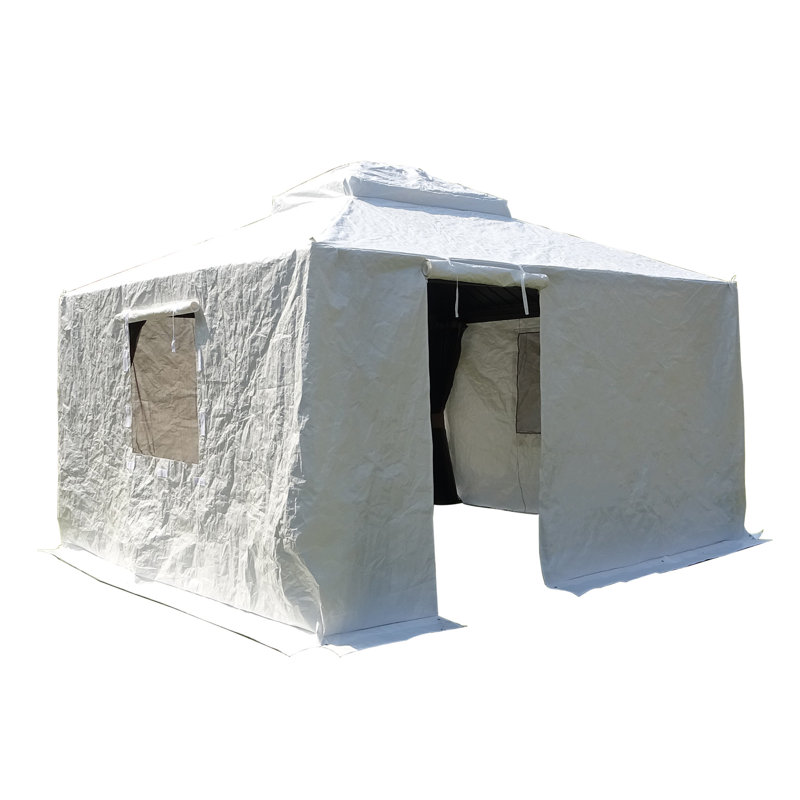 Abri de jardin 10 pi x 12 pi avec parois latérales et fenêtres en filet Abel