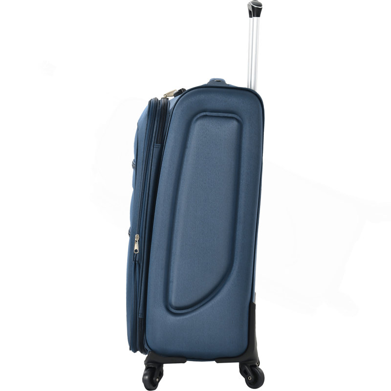 Ensemble de 3 valises extensibles Softside Valise, Dark Blue