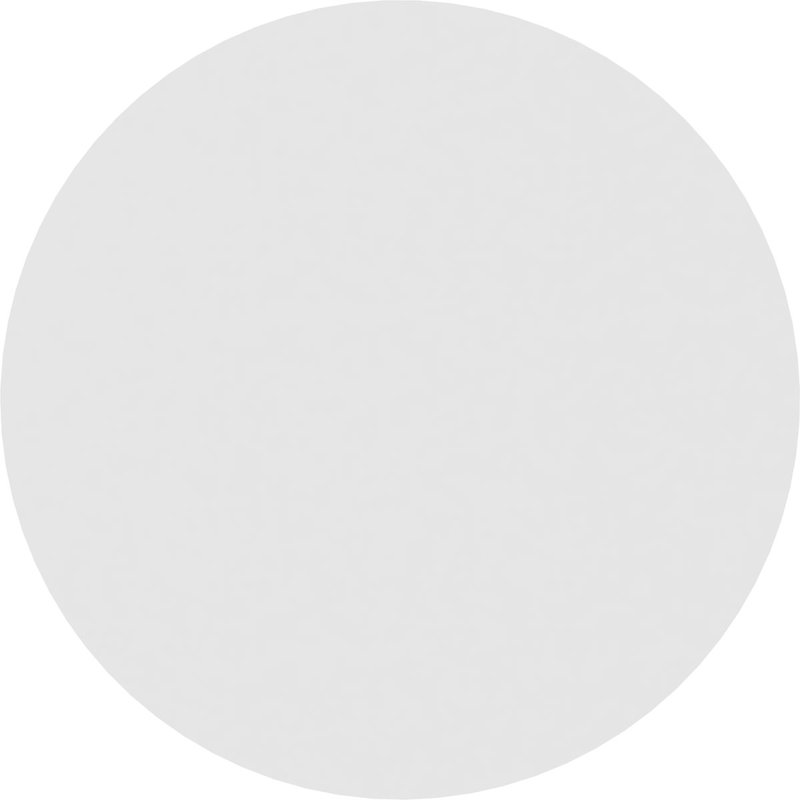 Standard Grayson Rosette with Square Edge, 3" H x 3" W x 0.5" D