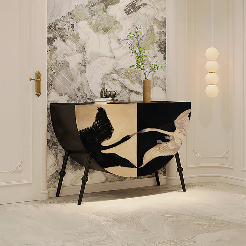 Armoire décorative légère et luxueuse