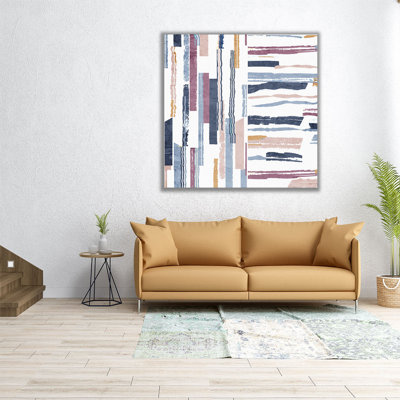 Squared Stripes 1 - reproduction d'art sur toile