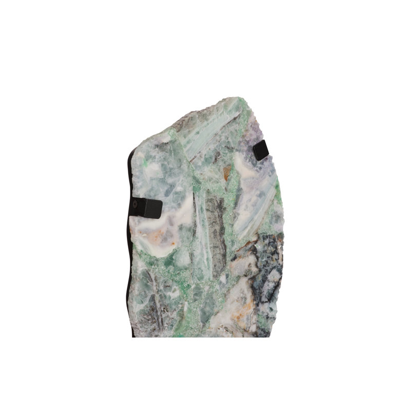 Onyx Lamp on Black Base, Fluorite