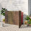 Chariah 115 cm H x 90 cm W Fence Panels Fencing with 2 Panel(s) Included