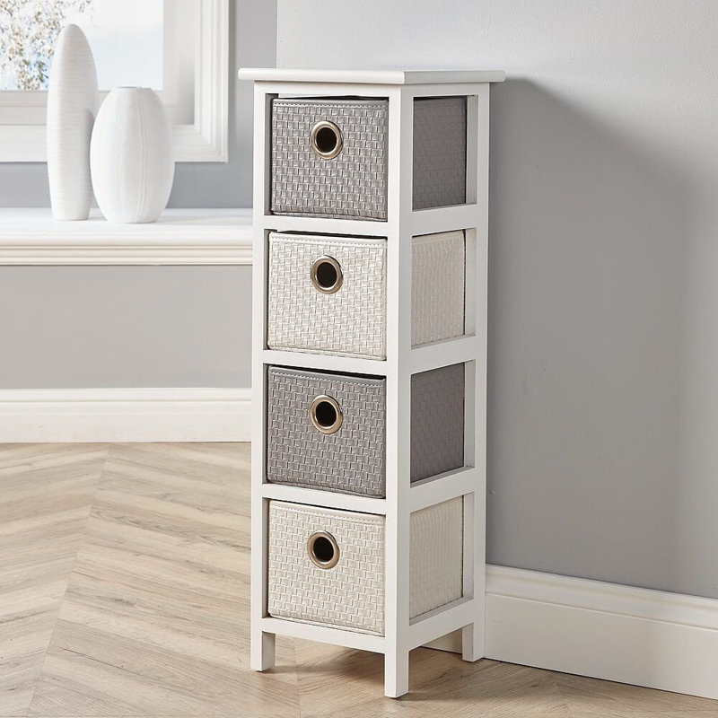 Fraga Fully Assembled 4 Drawer Storage