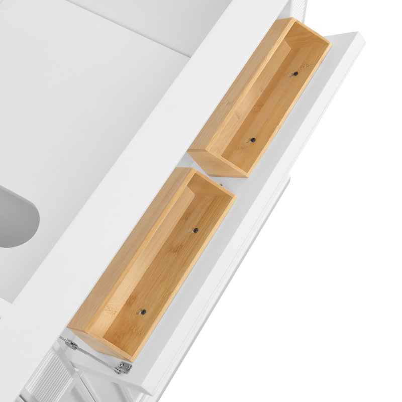 Lorelai 72'' W Double Vanity, Eternal Jasmine Pearl, Bright White