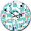 Horloge murale rétro Mid-Century-40745592