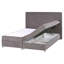 MINISTER Upholstered Bed with Mattress-1828565148