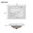 24"Bathroom Vanity with Sink