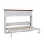 Lit escamotable simple avec tiroirs multiples