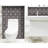 8" x 8" Dark Gray Peel And Stick Removable Tiles-1629446494-1629446498