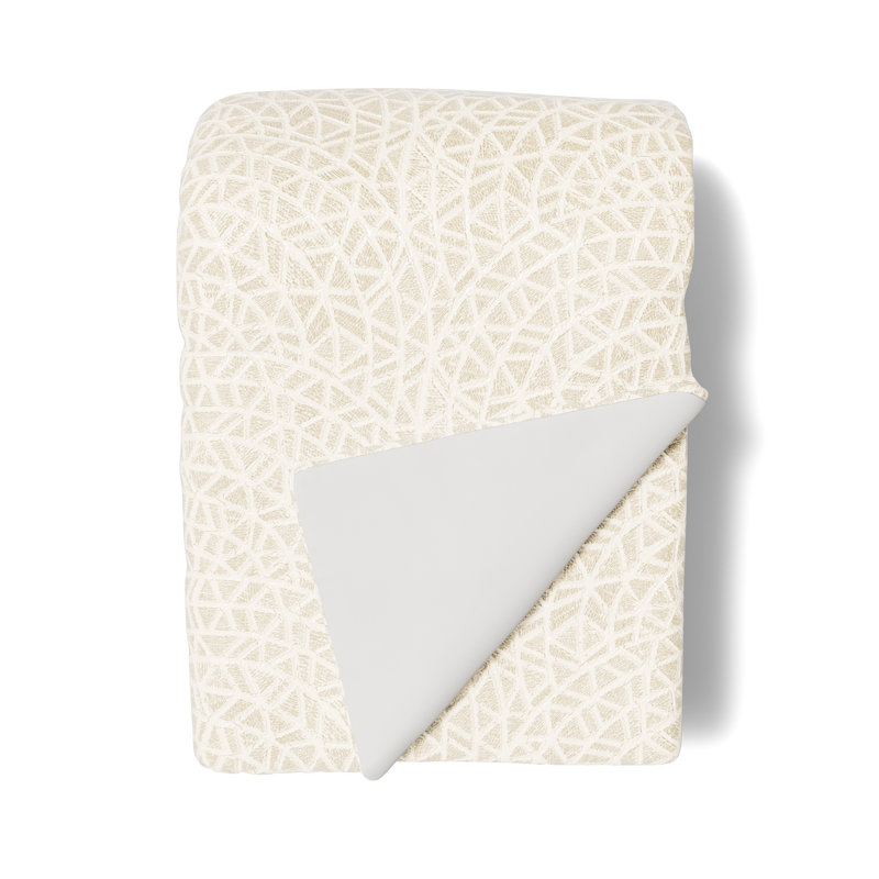 The Met x Ann Gish Ornament Throw, Bone