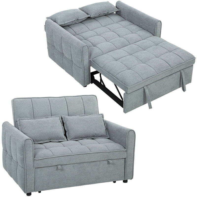 2 Seater Reclining Sofa, Grey