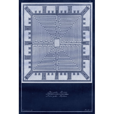 Carreau indigo I