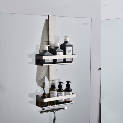 Drill / Screw Stainless Steel Shower Caddy