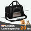 Sac de transport pour chien pour animaux de compagnie de taille moyenne - Sac de chat et de chiot pliable à côtés souples, approuvé par la compagnie aérienne, transporteur de voyage portable jusqu'à 20 lb-405435636