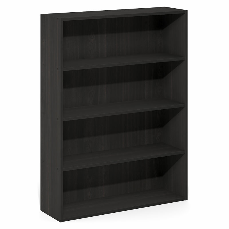 Viergeline 79.5cm W Manufactured Wood Shelving Unit, Espresso