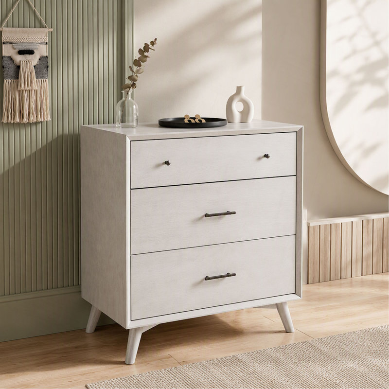 Petite commode 3 tiroirs Mid-Century