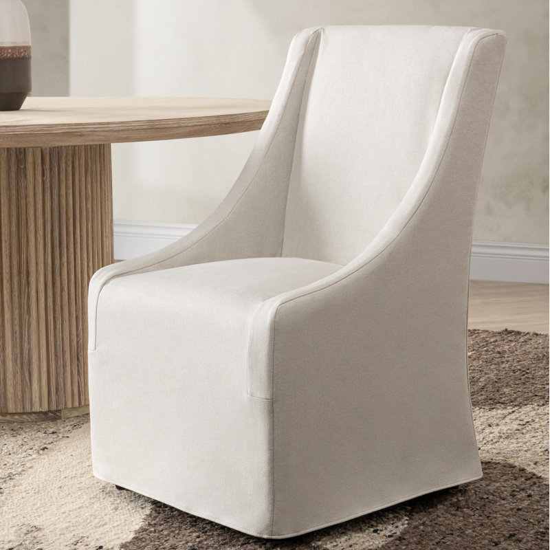 Seneca Upholstered Dining Chair, Stone Beige