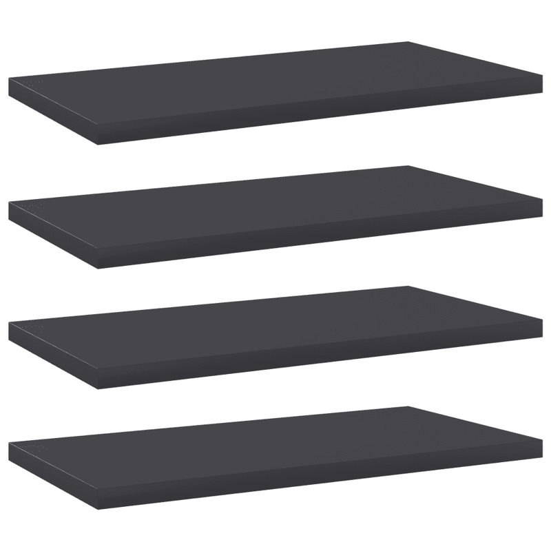 Cunane 1.5cm H Bookcase, Sonoma Oak, 1.5cm H x 40cm W x 20cm D