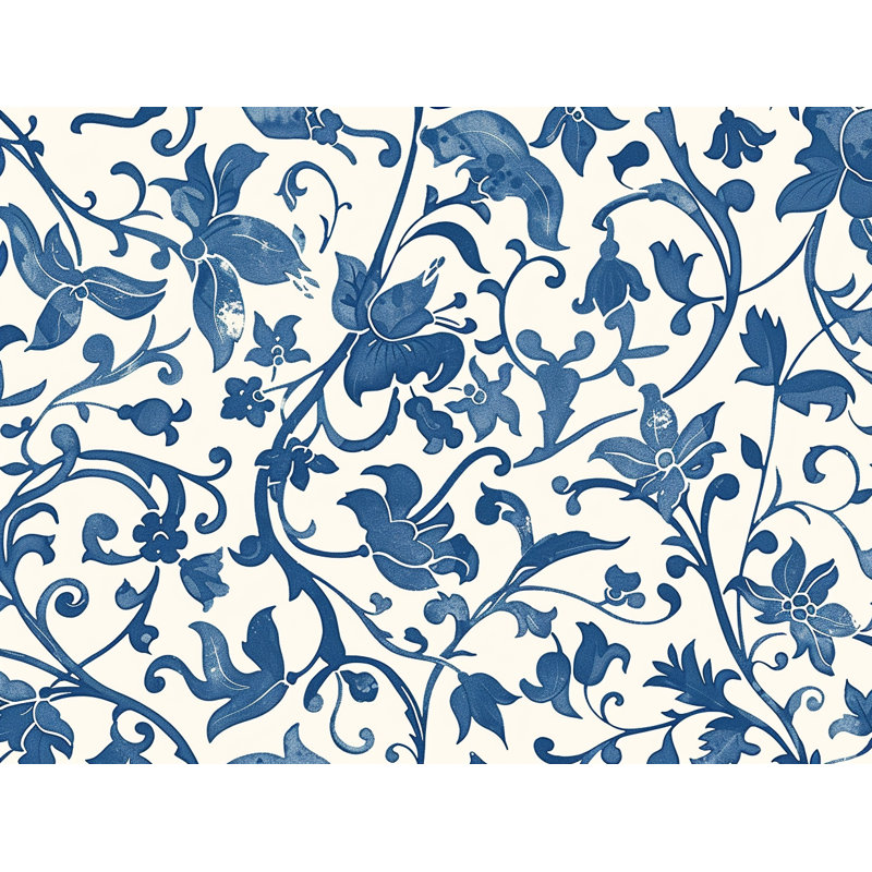 Machine Printed Throw Blanket, 50" x 60"