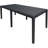 Outdoor Table Roma, Rectangular Extendable Dining Table, Rattan Effect Garden Table, 150X90H72 Cm-914903321