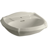 Portrait® Vitreous China U-Shaped Pedestal Bathroom Sink