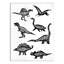 Art sur toile dinosaurs Manigault-1015906144