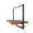Mccombs Teak Solid Wood Floating Shelf-1123366407