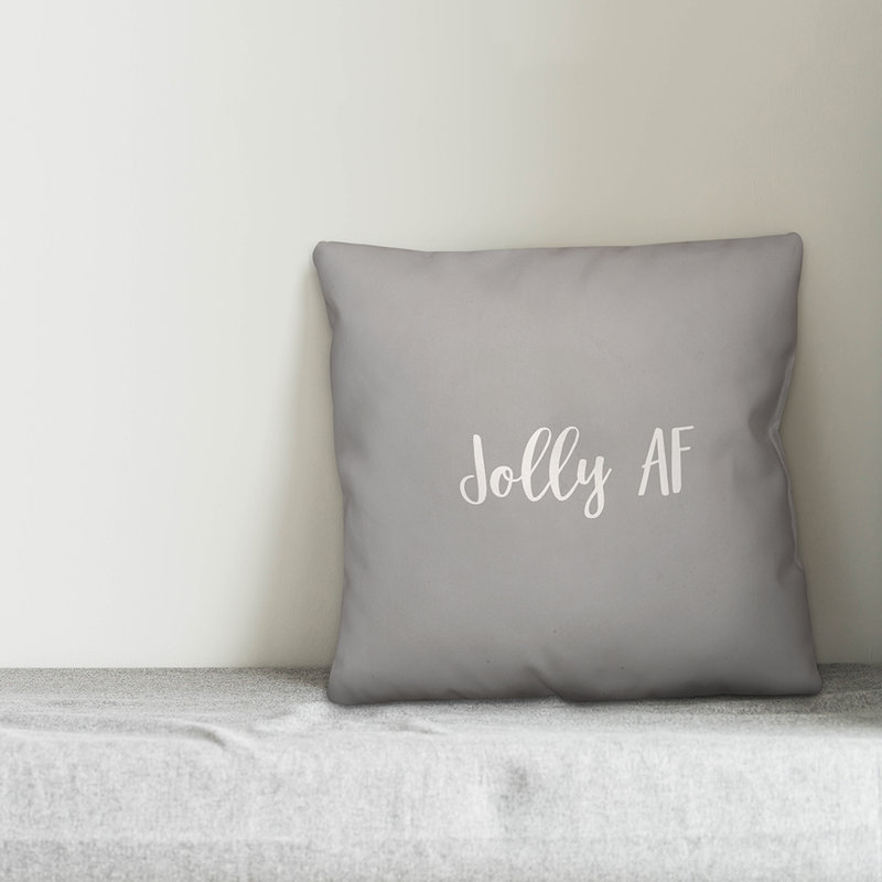  Coussin Jolly AF, Gris, Coussin décoratif